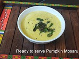 Pumpkin Mosaru Bajji./ Pumpkin Curd Curry
