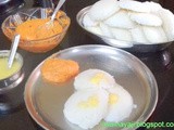 Quick Avalakki Idli ( Without Urid Dal)