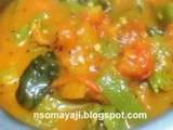 Quick Capsicum Curry