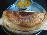 Rajamudi Rice Dosa ( Red Raw Rice Dosa )