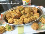 Rava Pakoda /Crispy Semolina Pakoda