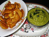 Raw Banana Bajji (Pakodas)