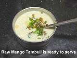 Raw Mango Tambuli