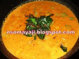 Seeme Badane and Peas Curry ( Without Toor Dal )
