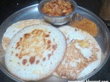 Set dosa (urid -cucumber set dosa)