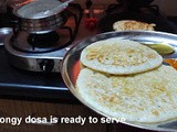 Soft and Spongy Set Dosa