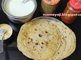 Soft Potato Spicy Chapatis