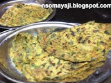 Sweet Potato - Methi Parata