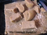 Walnuts-Besan Burfi