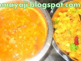 Watermelon Rind - Tomato Sambar