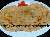 Wheat - Rava Sweet Dosa