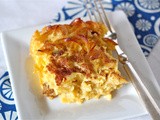 Auntie Nanci's noodle kugel