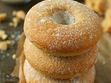 Baked grapefruit buttermilk doughnuts