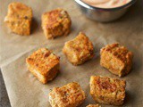 Baked ranch tofu  chicken  nuggets