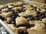 Blueberry cobbler bars: a recipe