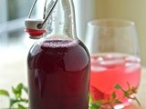 Blueberry vinegar