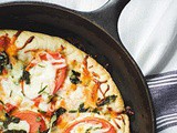 Cast-iron skillet pizza