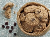 Cherry chocolate Greek yogurt cookies