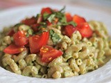 Creamy avocado pasta salad: a recipe