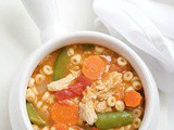 Easy weeknight chicken minestrone