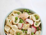 Fast and fresh ranch pasta salad