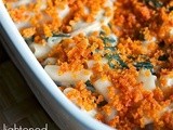 Light mac and cheese with greens: gluten-free or not