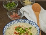 Lightened baked potato soup