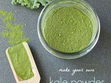 Make your own kale powder