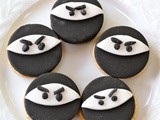 Ninja cookies -- happy 2nd birthday