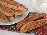 Nutella toffee biscotti