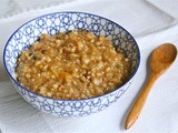 Overnight crockpot oatmeal