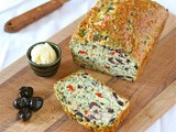 Savory olive bread