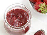 Slow cooker strawberry butter