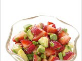 Strawberry avocado salsa