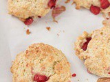 Strawberry breakfast biscuits