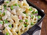 Turkey cordon bleu pasta