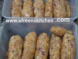 Arabic chicken kababs