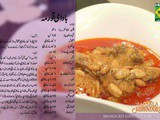 Badami Chicken Qorma_Recipe by Shireen Anwer