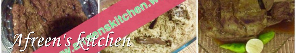 Very Good Recipes - Afreen's kitchen