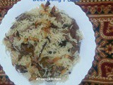 Beef bong pulao