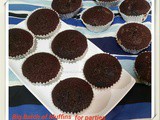 Big Batch Chocolate Muffins for Parties