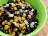 Chick pea and beans protein Salad