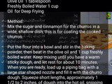 Churros recipe by Chef Mehboob