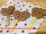 Fun Shape Chocolate cookies for kids