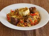 Omani Lamb Biryani(Kacchi biryani),,guest post