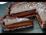 Absolutely Amazing:Chocolate Salted Caramel Tart