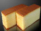 Honey castella cake