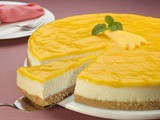 No Bake Mango Cheesecake