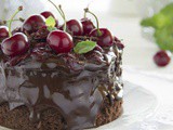 Perfect Chocolate Cake With Cherries