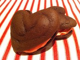 Chocolate Whoopie Pies with Marshmallow Icing